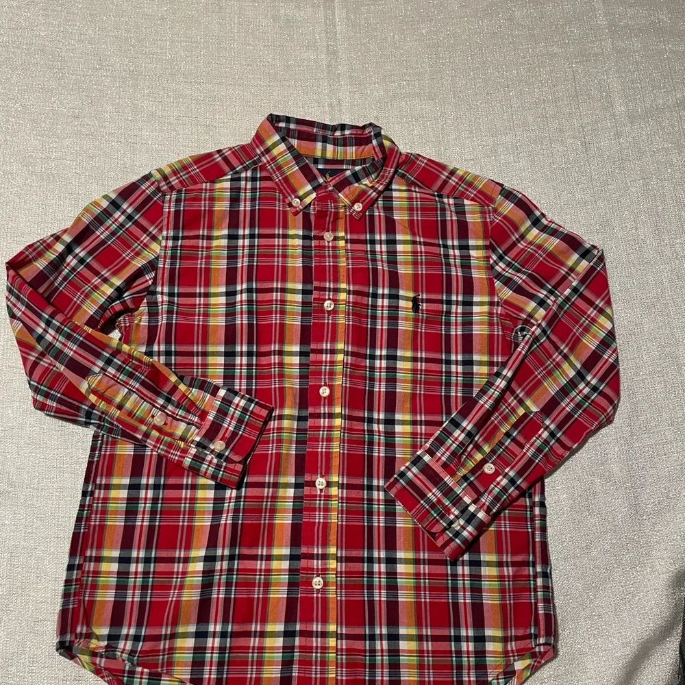 Ralph Lauren Colorful Plaid Shirt